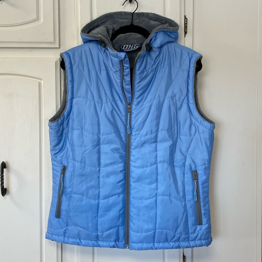 Like New Hooded Puffer Vest